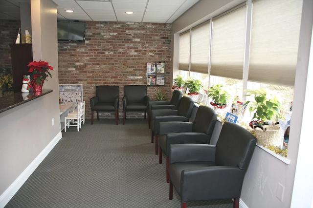 The waiting room at our West Medford office